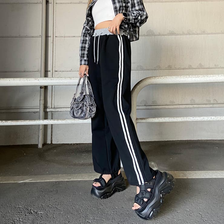 配色ラインカットパンツ | non-hedge  | 詳細画像22 