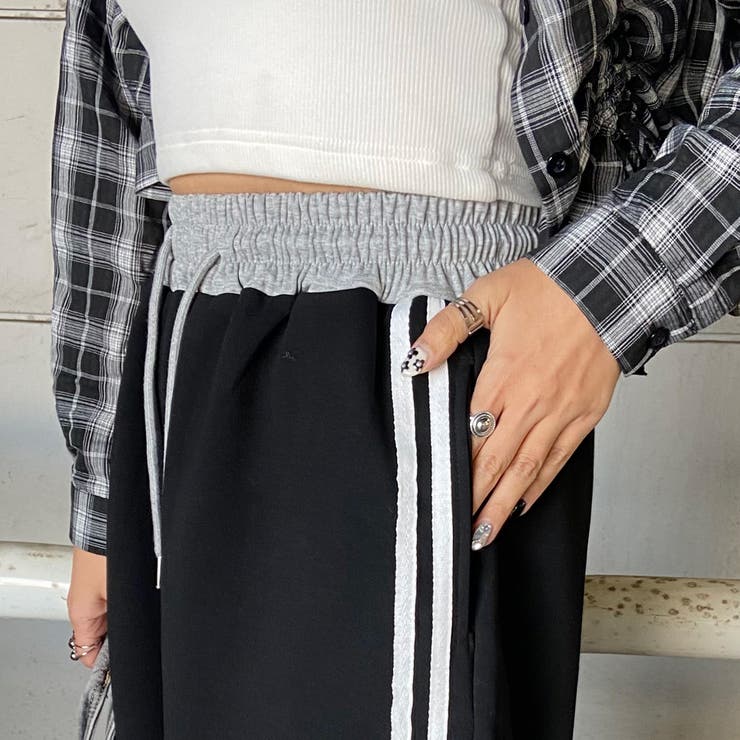 配色ラインカットパンツ | non-hedge  | 詳細画像26 