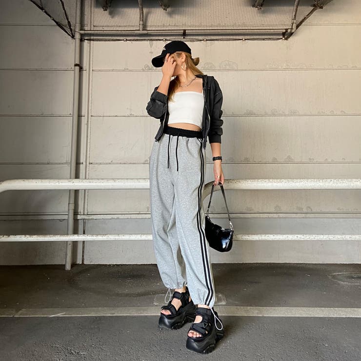 配色ラインカットパンツ | non-hedge  | 詳細画像31 