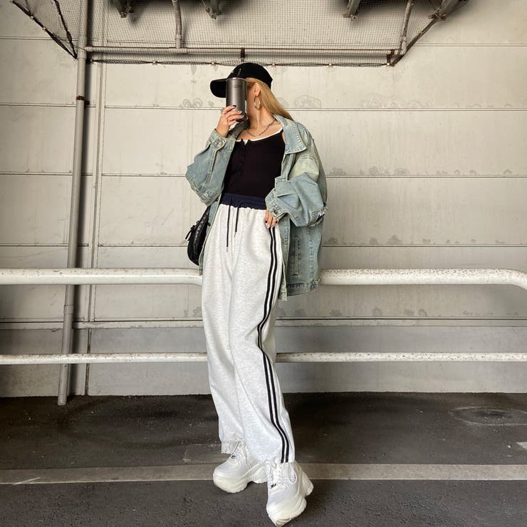 配色ラインカットパンツ | non-hedge  | 詳細画像5 