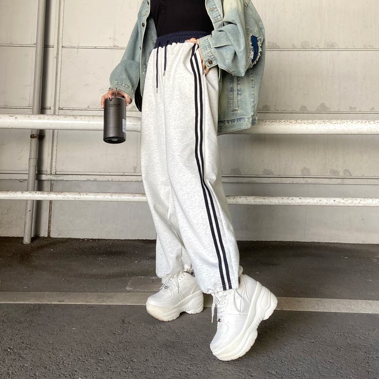 配色ラインカットパンツ | non-hedge  | 詳細画像7 