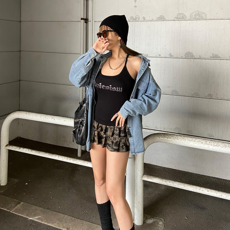 ストーンロゴキャミソール | non-hedge  | 詳細画像13 