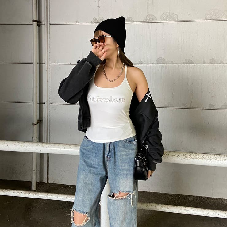 ストーンロゴキャミソール | non-hedge  | 詳細画像7 