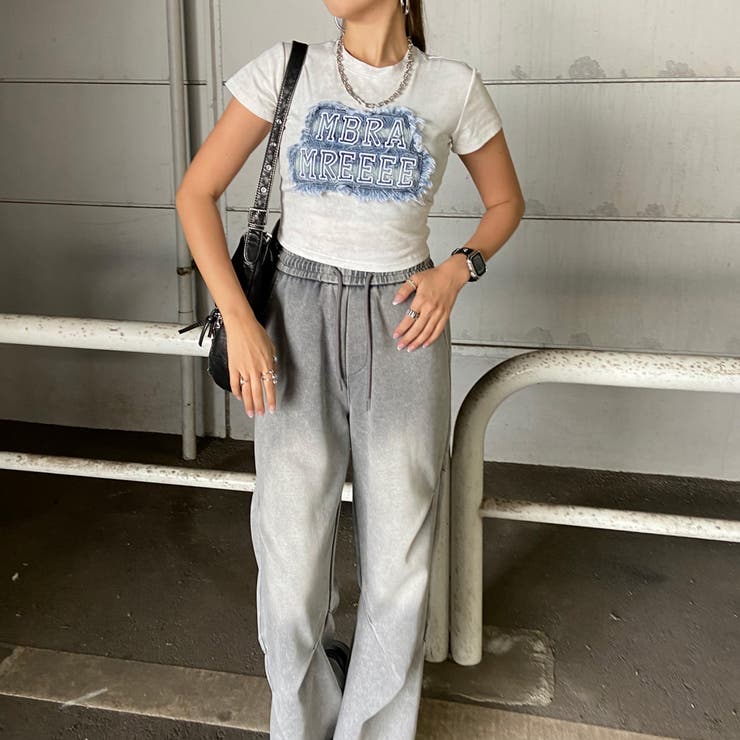 デニムロゴショートTシャツ | non-hedge  | 詳細画像4 