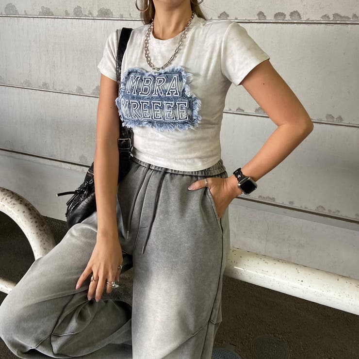 デニムロゴショートTシャツ | non-hedge  | 詳細画像7 