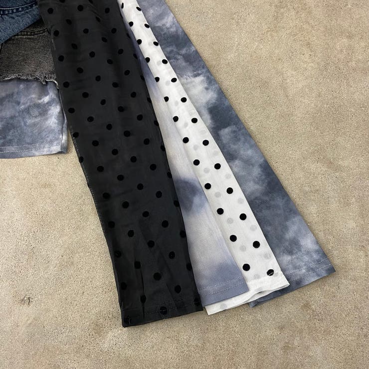 デニムベアイレギュラーヘムシアー切替トップス | non-hedge  | 詳細画像31 