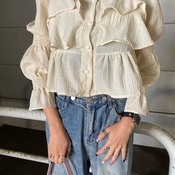 ティアードスクエアプルオーバー | non-hedge  | 詳細画像13 