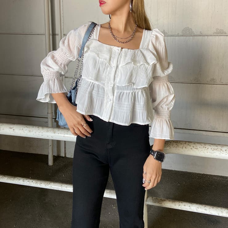 ティアードスクエアプルオーバー | non-hedge  | 詳細画像21 