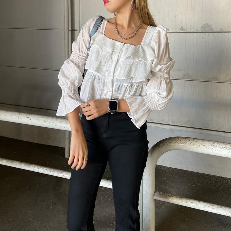 ティアードスクエアプルオーバー | non-hedge  | 詳細画像23 