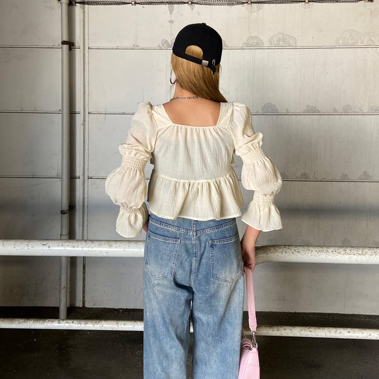 ティアードスクエアプルオーバー | non-hedge  | 詳細画像5 