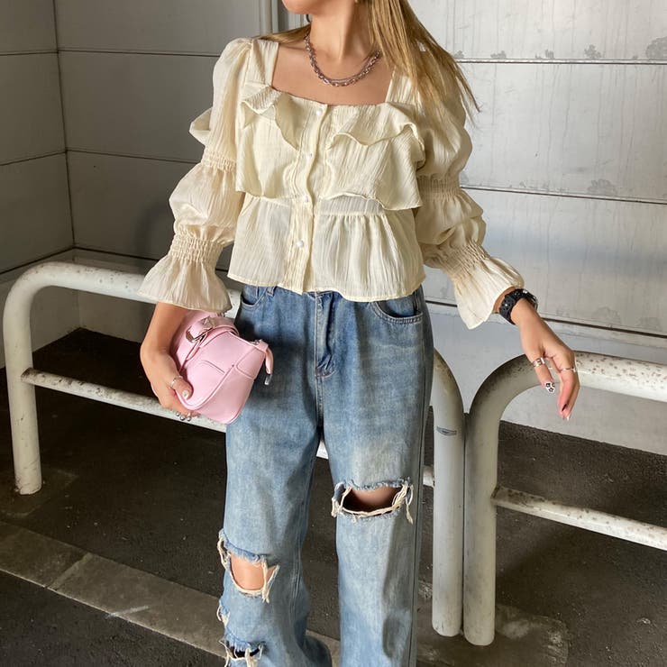 ティアードスクエアプルオーバー | non-hedge  | 詳細画像6 