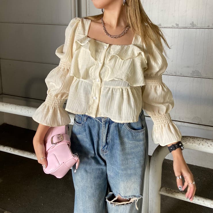 ティアードスクエアプルオーバー | non-hedge  | 詳細画像7 