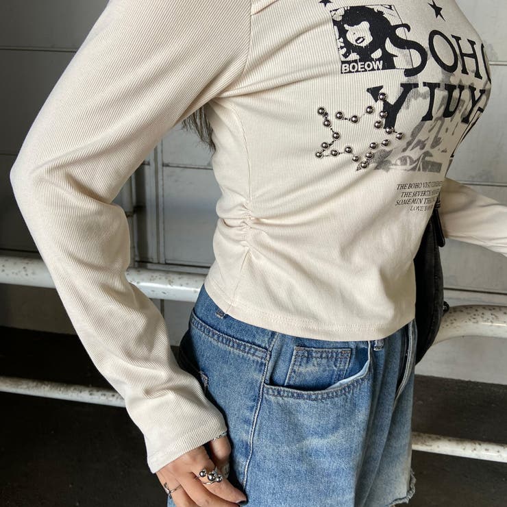 スタッズスターロゴTシャツ | non-hedge  | 詳細画像20 