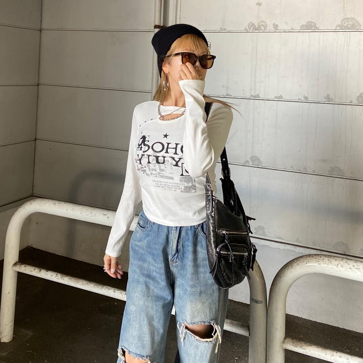 スタッズスターロゴTシャツ | non-hedge  | 詳細画像25 