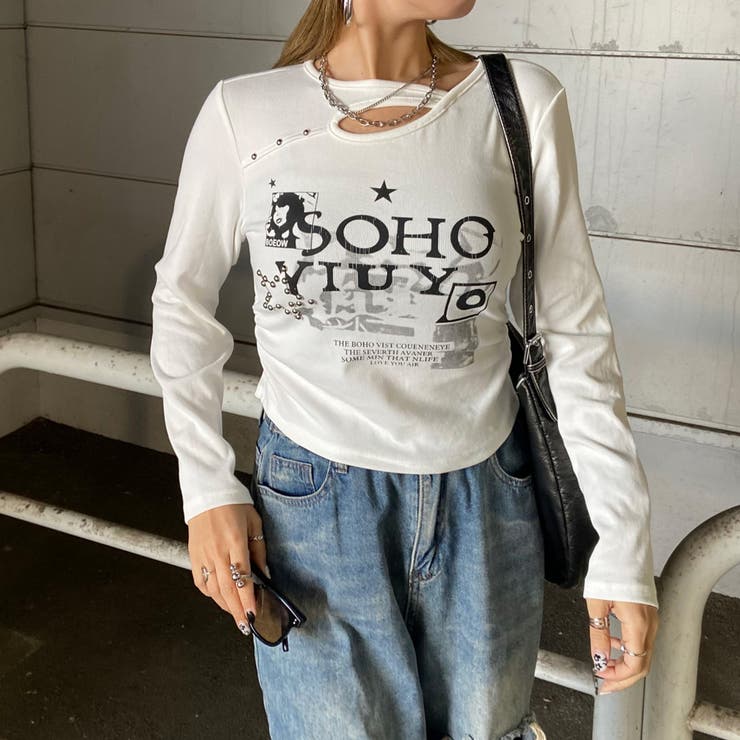 スタッズスターロゴTシャツ | non-hedge  | 詳細画像26 