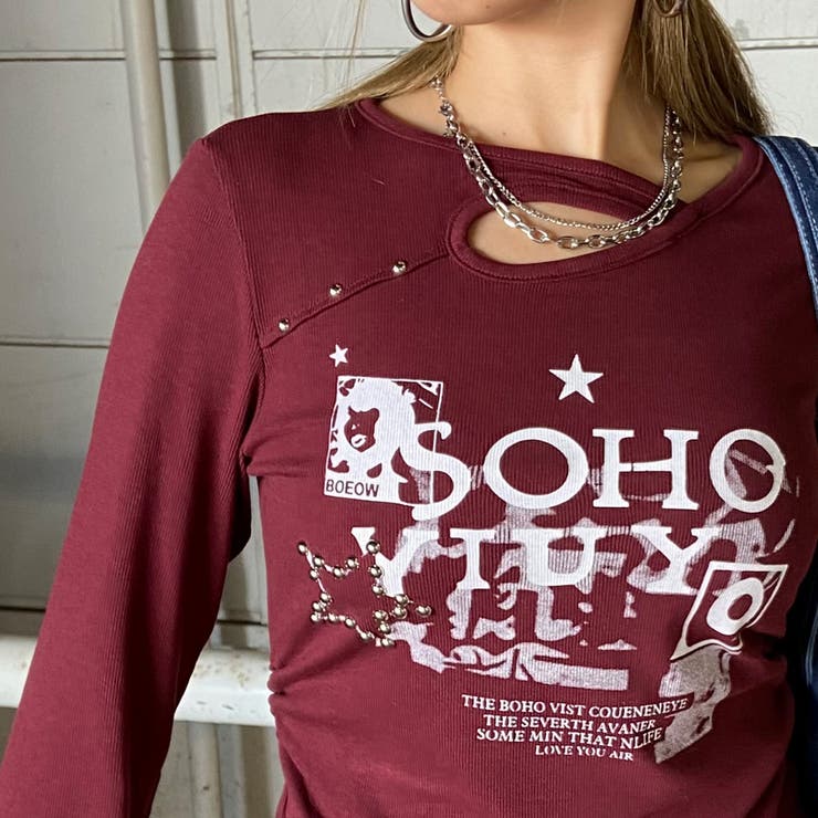 スタッズスターロゴTシャツ | non-hedge  | 詳細画像33 