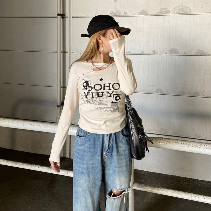 スタッズスターロゴTシャツ | non-hedge  | 詳細画像8 