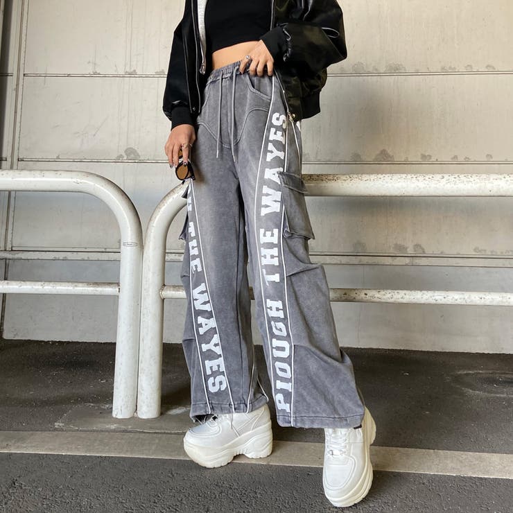 ブリーチラインロゴカットカーゴパンツ | non-hedge  | 詳細画像35 