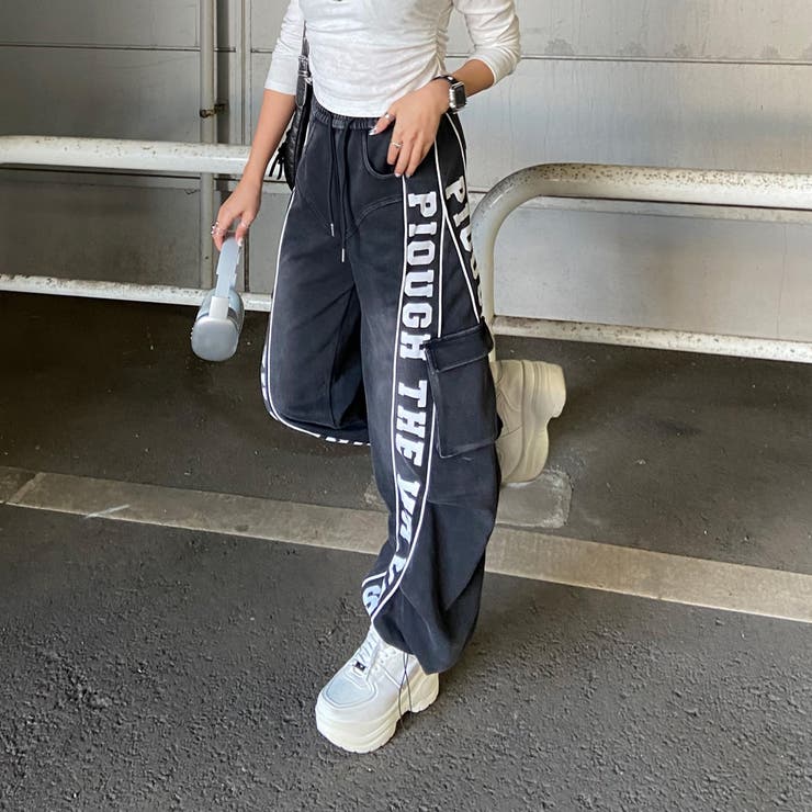 ブリーチラインロゴカットカーゴパンツ | non-hedge  | 詳細画像7 