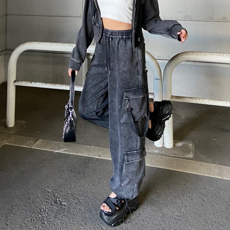 ブリーチカットカーゴパンツ | non-hedge  | 詳細画像38 