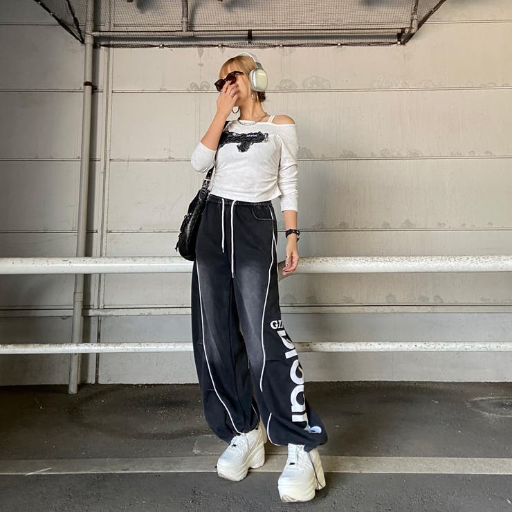 ブリーチラインロゴカットパンツ | non-hedge  | 詳細画像40 