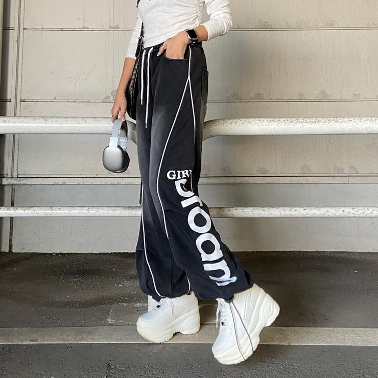 ブリーチラインロゴカットパンツ | non-hedge  | 詳細画像42 