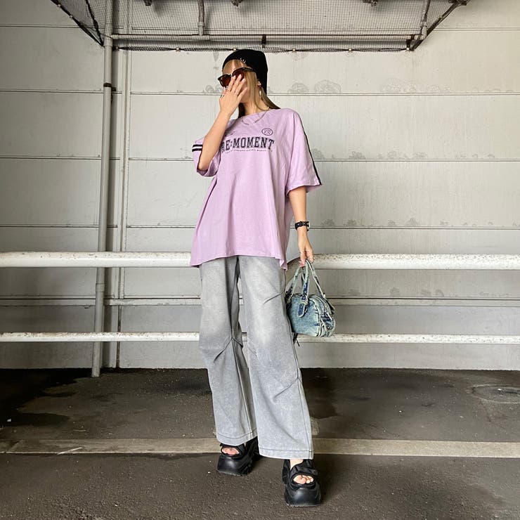 ラインロゴビッグTシャツ | non-hedge  | 詳細画像2 