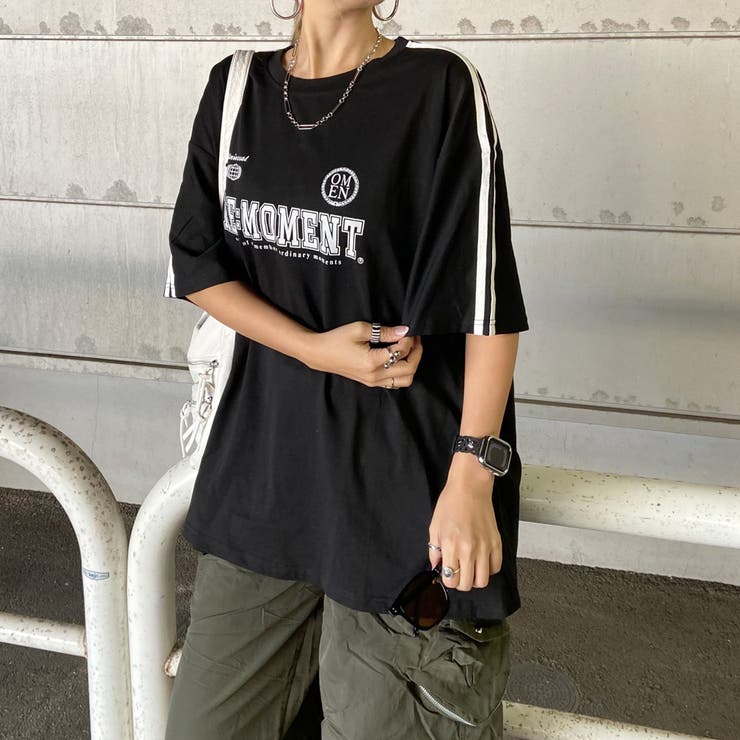 ラインロゴビッグTシャツ | non-hedge  | 詳細画像27 