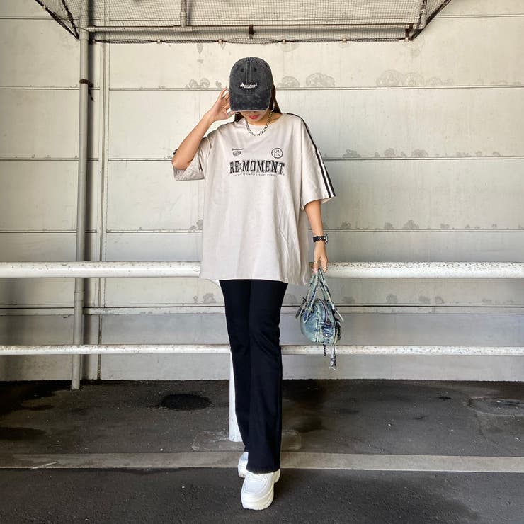 ラインロゴビッグTシャツ | non-hedge  | 詳細画像35 