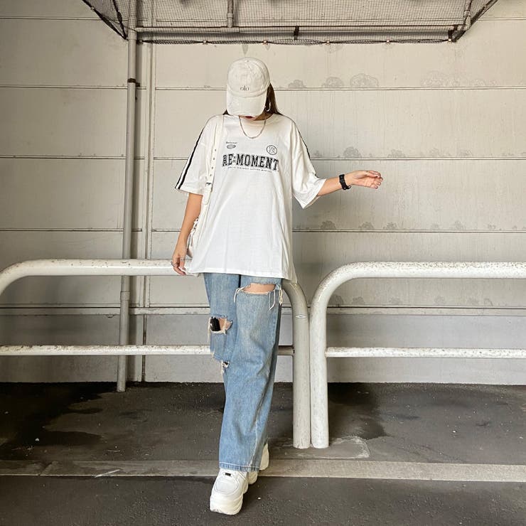 ラインロゴビッグTシャツ | non-hedge  | 詳細画像7 