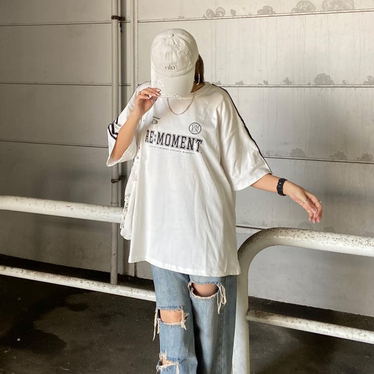 ラインロゴビッグTシャツ | non-hedge  | 詳細画像8 