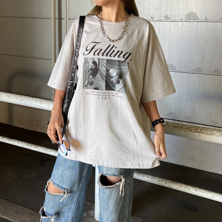 ロゴ転写ビッグTシャツ | non-hedge  | 詳細画像18 