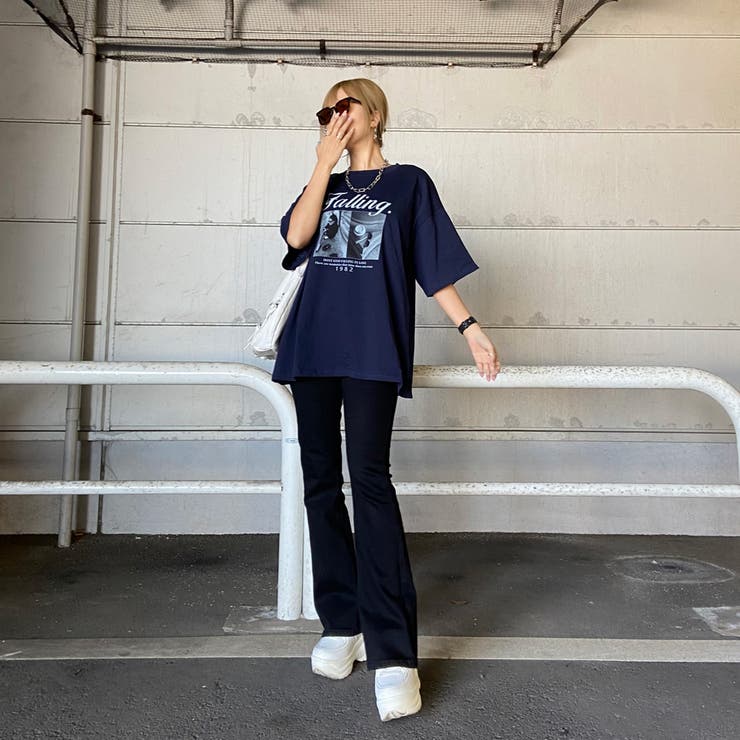 ロゴ転写ビッグTシャツ | non-hedge  | 詳細画像20 