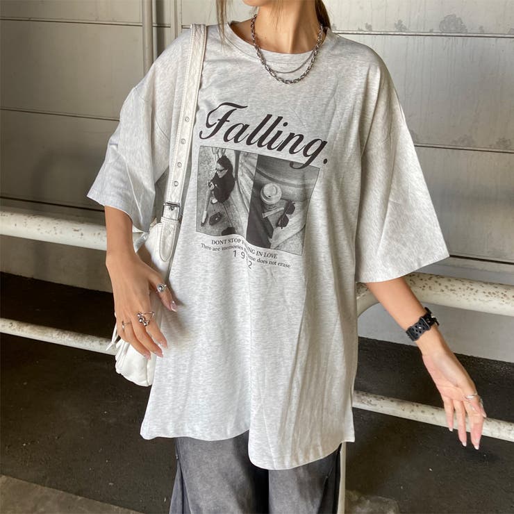 ロゴ転写ビッグTシャツ | non-hedge  | 詳細画像31 