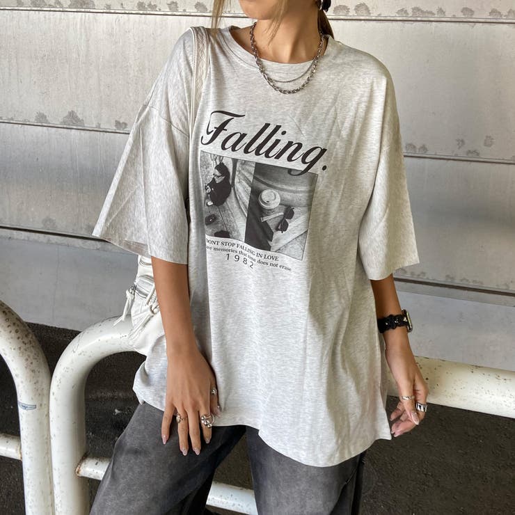 ロゴ転写ビッグTシャツ | non-hedge  | 詳細画像34 