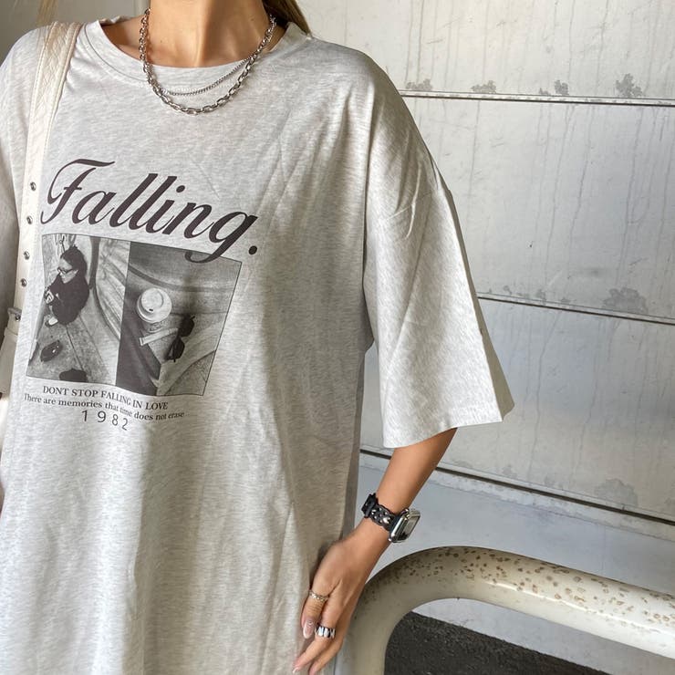 ロゴ転写ビッグTシャツ | non-hedge  | 詳細画像37 