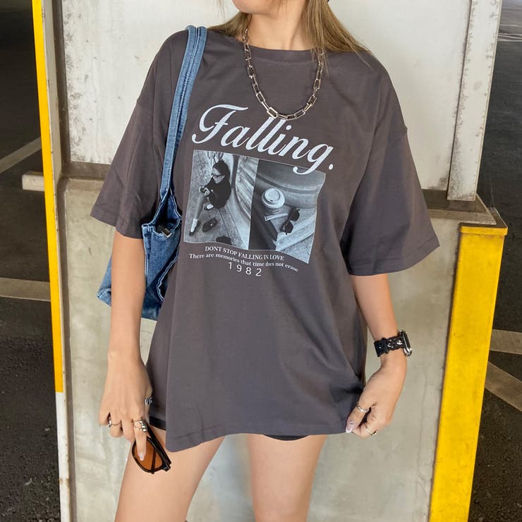 ロゴ転写ビッグTシャツ | non-hedge  | 詳細画像5 