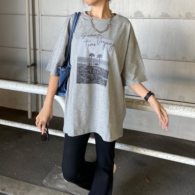 カラーロゴ転写ビッグTシャツ | non-hedge  | 詳細画像27 