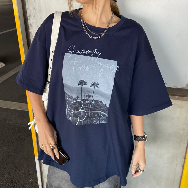 カラーロゴ転写ビッグTシャツ | non-hedge  | 詳細画像40 