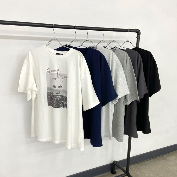 カラーロゴ転写ビッグTシャツ | non-hedge  | 詳細画像41 