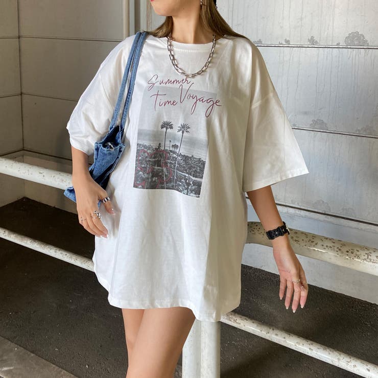 カラーロゴ転写ビッグTシャツ | non-hedge  | 詳細画像7 