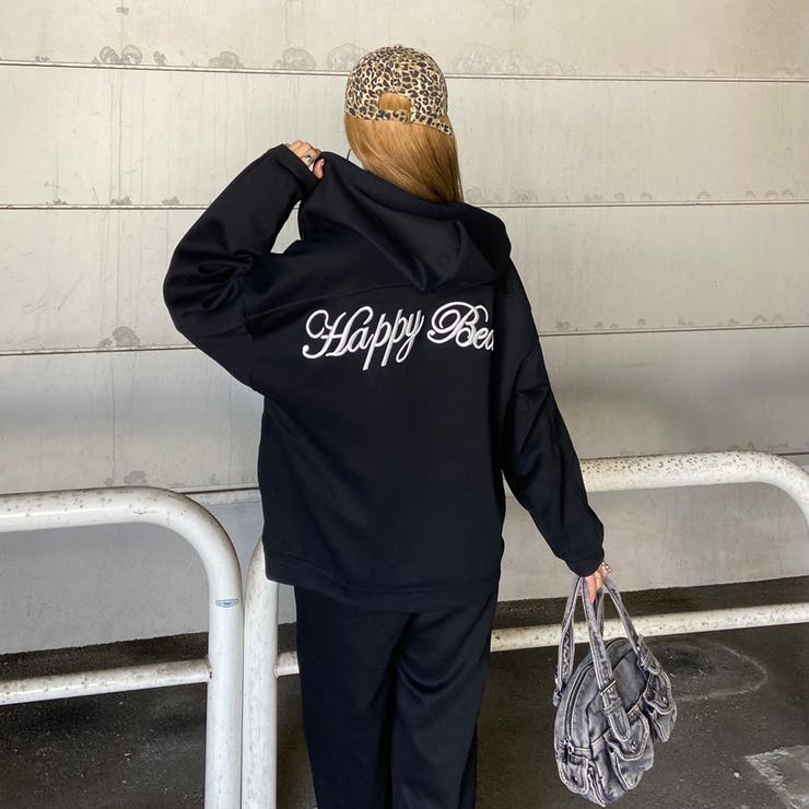 刺繍ロゴZIPパーカー・パンツセットアップ | non-hedge  | 詳細画像15 