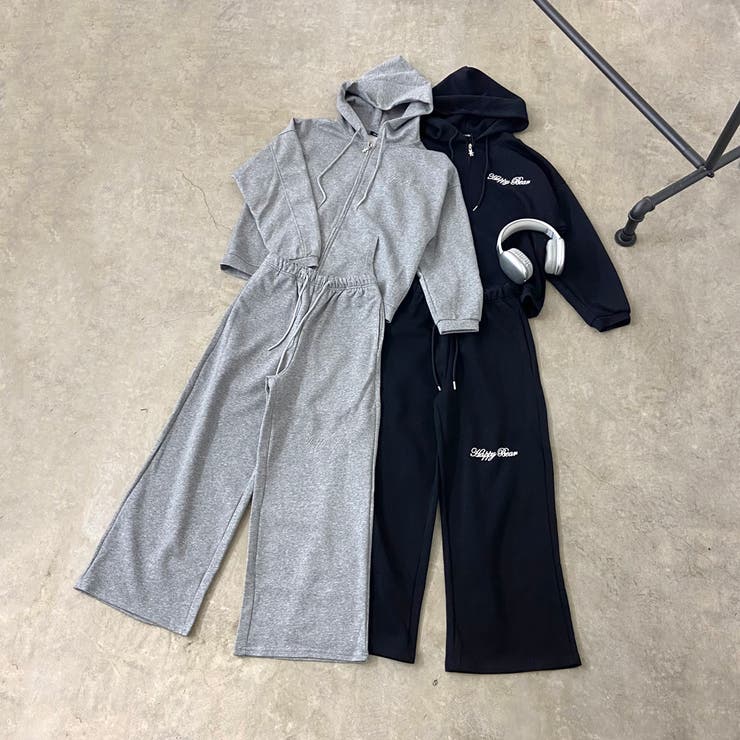 刺繍ロゴZIPパーカー・パンツセットアップ | non-hedge  | 詳細画像36 