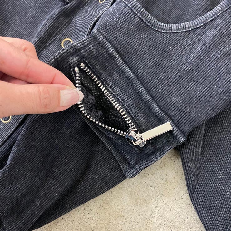 ブリーチポケZIPリブミニワンピース | non-hedge  | 詳細画像31 