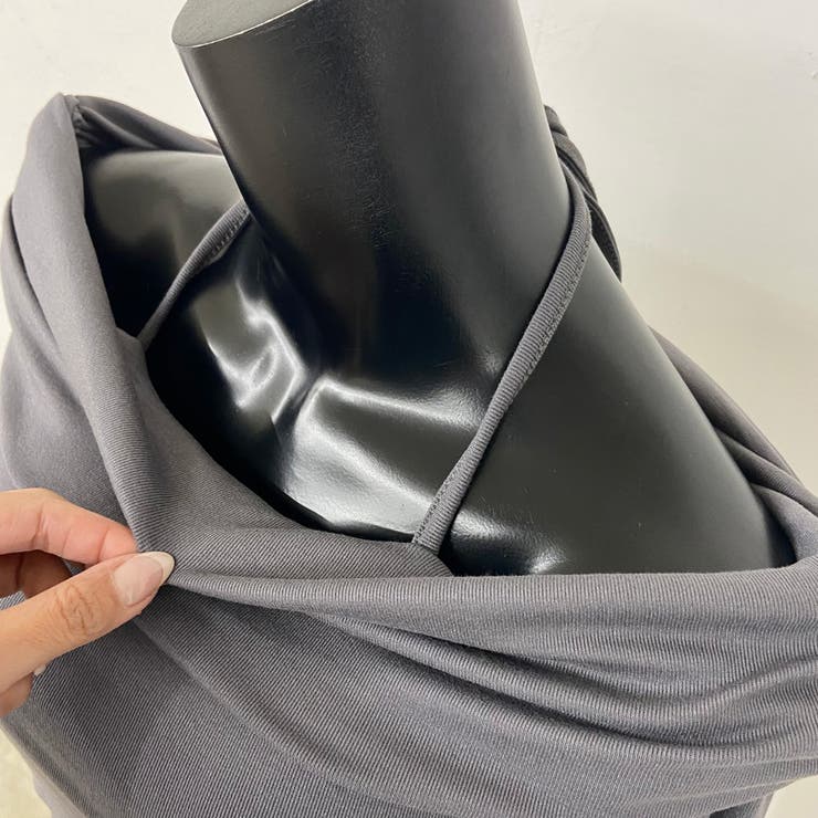 オフショルサイドドロストチュニック | non-hedge  | 詳細画像28 