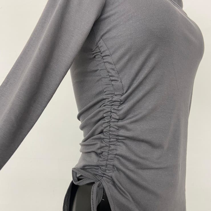 オフショルサイドドロストチュニック | non-hedge  | 詳細画像30 