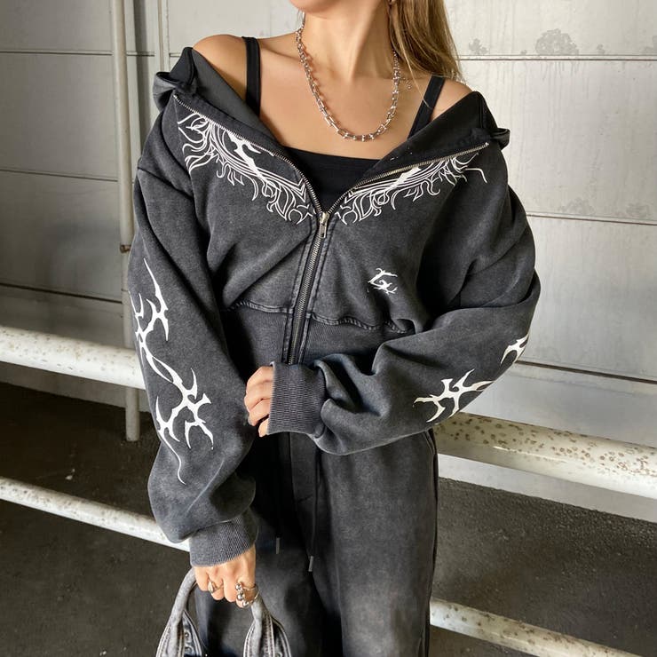 ブリーチハートモチーフZIPパーカー | non-hedge  | 詳細画像9 