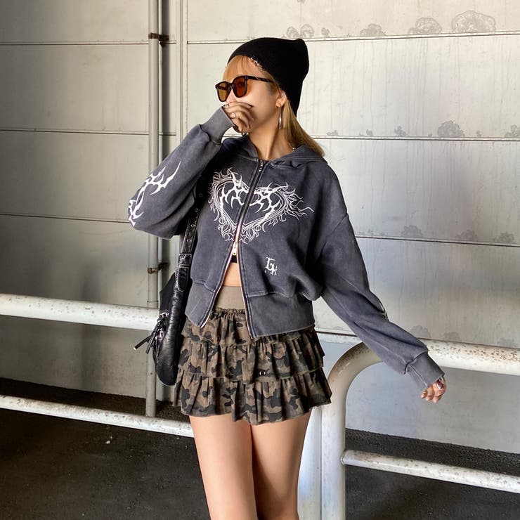 ブリーチハートモチーフZIPパーカー | non-hedge  | 詳細画像11 