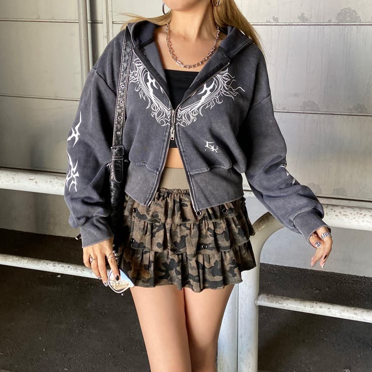 ブリーチハートモチーフZIPパーカー | non-hedge  | 詳細画像17 