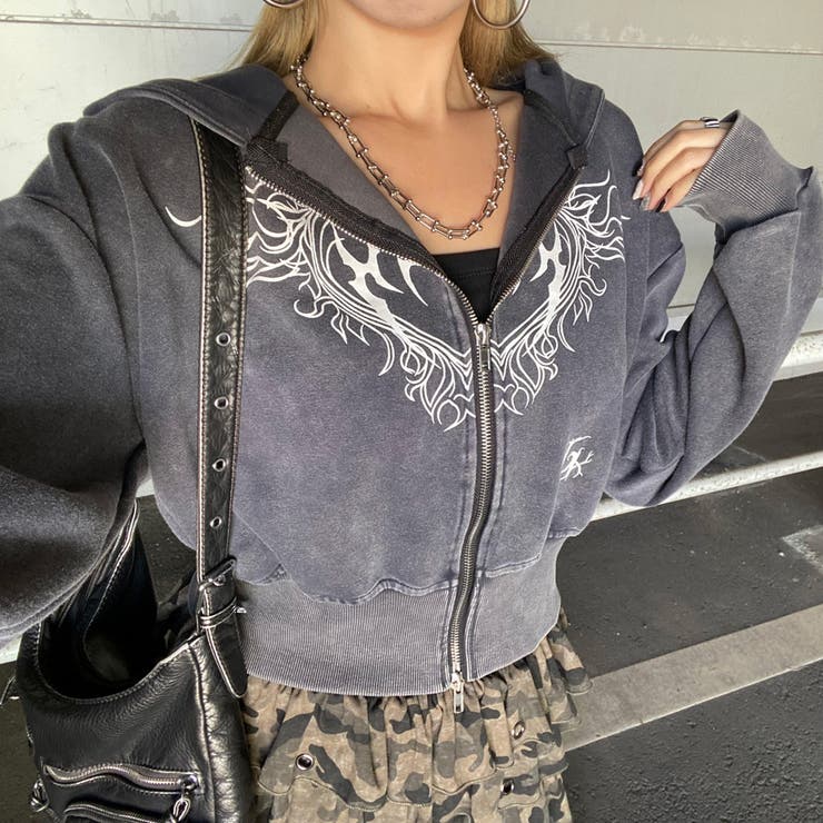 ブリーチハートモチーフZIPパーカー | non-hedge  | 詳細画像22 